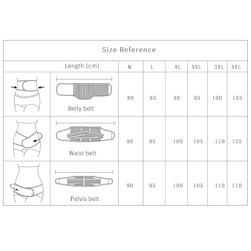 3In1 Belly/Abdomen/Pelvis Postpartum Belt Body Recovery Shapewear Waist Cincher Belly Bands Pregnancy Maternity Clothing