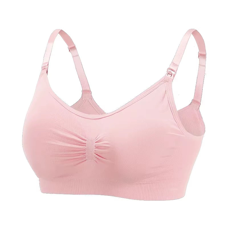 Nursing Bra without Bones Maternity Bras Pregnancy Clothes Prevent Sagging Breastfeeding Women Breathable Lactancia Feeding Bras
