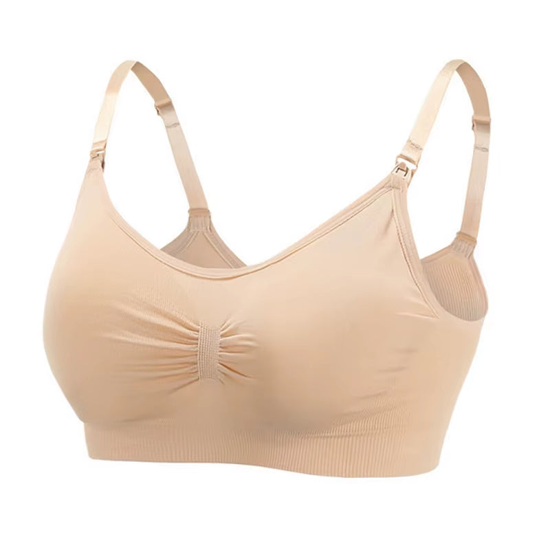 Nursing Bra without Bones Maternity Bras Pregnancy Clothes Prevent Sagging Breastfeeding Women Breathable Lactancia Feeding Bras