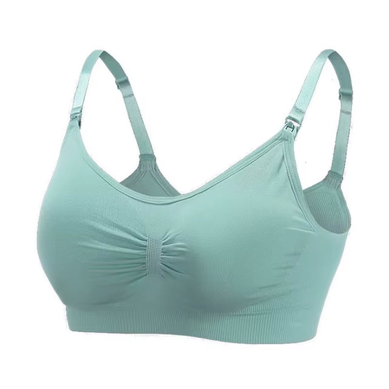 Nursing Bra without Bones Maternity Bras Pregnancy Clothes Prevent Sagging Breastfeeding Women Breathable Lactancia Feeding Bras