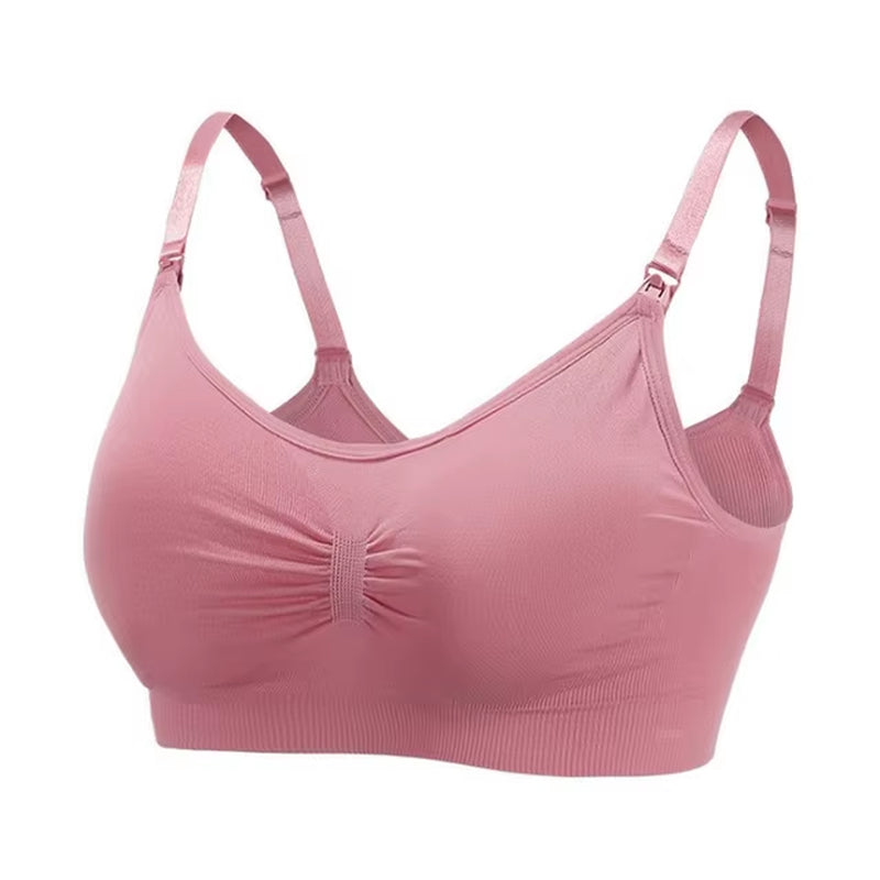 Nursing Bra without Bones Maternity Bras Pregnancy Clothes Prevent Sagging Breastfeeding Women Breathable Lactancia Feeding Bras