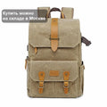 Photography Retro Waterproof Batik Canvas Backpack W USB Port Fit 15.6Inch Laptop Men Camera Bag Carry Case for Canon Nikon DSLR